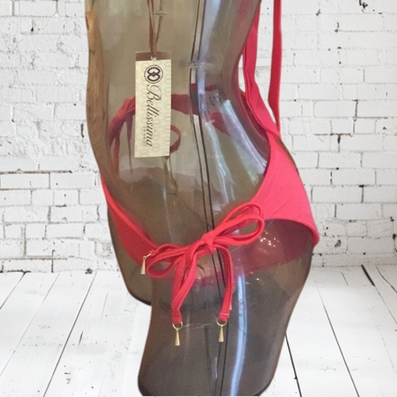 Bellissima Swimwear String Side Tie Bikini Bottoms - Picture 12 of 16